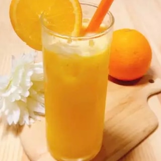 フレッシュ✧夏みかんorオレンジジュース☆.*・゜